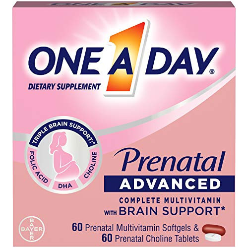 One A Day Prenatal Colina Acido Folico Omega-3 Dha 120 Und