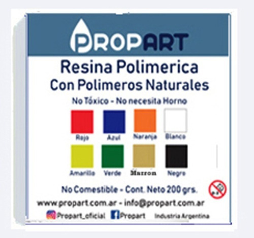 Resina Polimérica Blanca X 200 Grs. X 3 Uni.