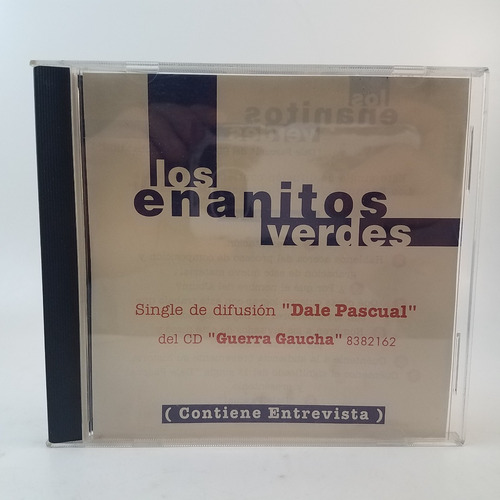 Enanitos Verdes - Dale Pascual (guerra Gaucha) Cd Single Ex