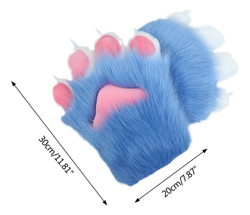 Peluche De Dibujos Animados Para Disfraz De Gato, Uñas, Garr