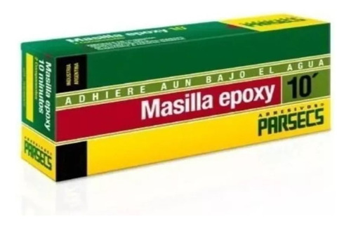 Masilla Epoxy Parsecs 10 Minutos X 70 Gr. + Lija De Regalo!!
