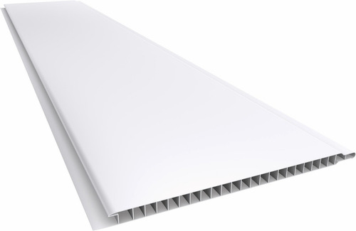 Imagen 5 de 6 de Cielorraso Pvc Tabla 4m X 8mm Lambriz Blanco Liso Tabla