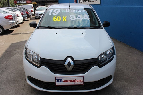 Renault Sandero Authentique 1.0 Carro Bom Financiamento Uber