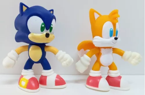 Boneco Sonic The Hedgehog 10cm Coleção Habibs