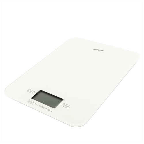 Imagen 1 de 7 de Balanza Alimentos Cocina Digital 1gr A 5kg Alta Precisión Color Blanco