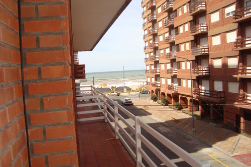 Depto Miramar ½ Cuadra Del Mar - Balcon Con Vista Al Mar