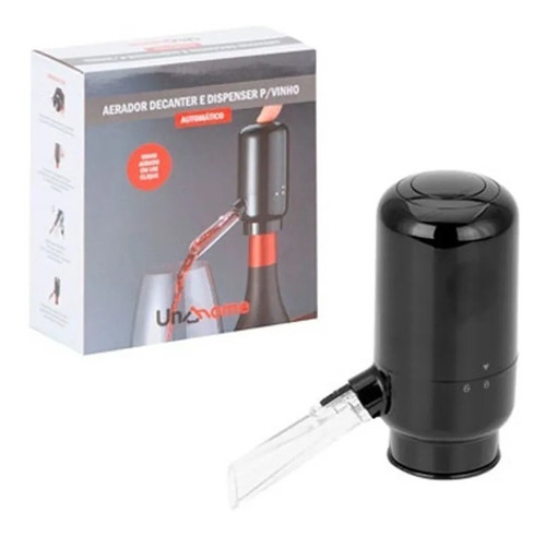 Aerador Decanter E Dispenser Para Vinho Automático Portátil