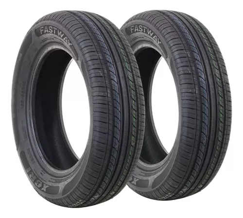 Kit 2 Pneu Aro 15 Novo 195/60r15 Original Xbri Fastway P6