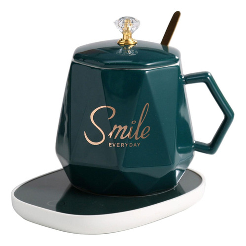 Set De Calentador De Café Y Taza Para Té Con Leche Smart Con