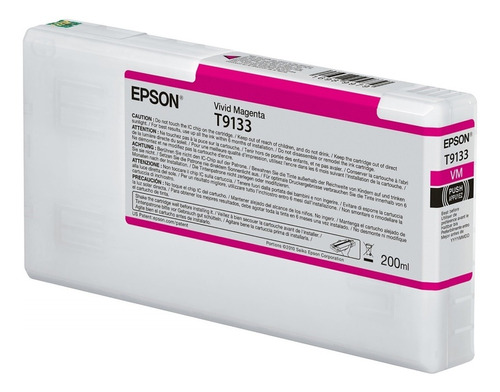 Cartucho Epson Ultrachrome Hd T913 Magenta Vivo 200ml