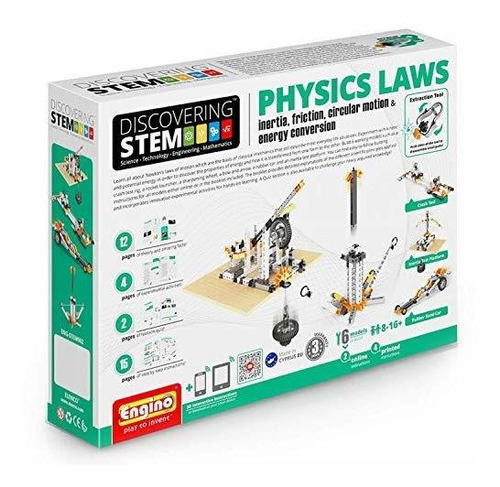  Juguetes Stem Engino: Física Para Niños 9+ 