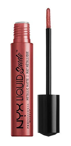 Nyx Professional Makeup Liquid Suede Metallic Matte Lipstick
