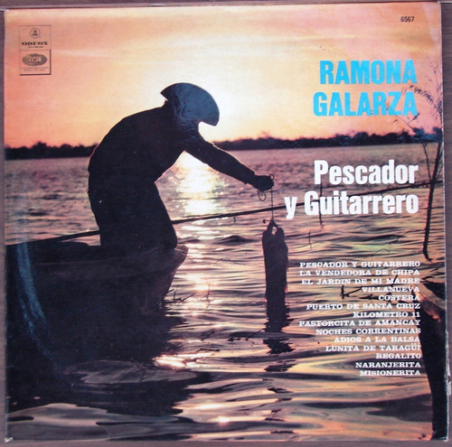 Ramona Galarza - Pescador Y Guitarrero- Lp 1974 Folklore Oad