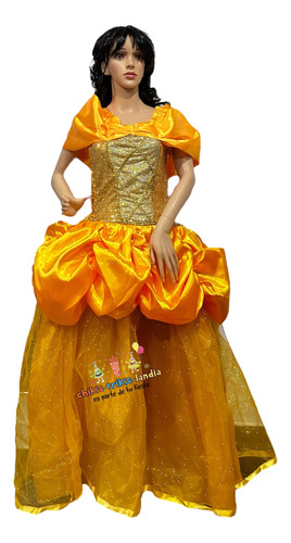 Vestido Disfraz Princesas Adulto Cosplay Festival Halloween Mujer Día Del Niño, Teatro, Obras, Espectáculo Infantil 