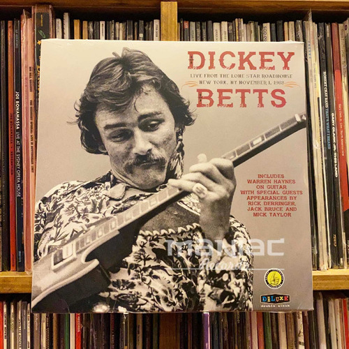 Dickey Betts Live From The Lone Star Roadhouse 2 Vinilos