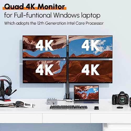 Tobenone Displaylink Docking Station Monitor Triple Con Adap