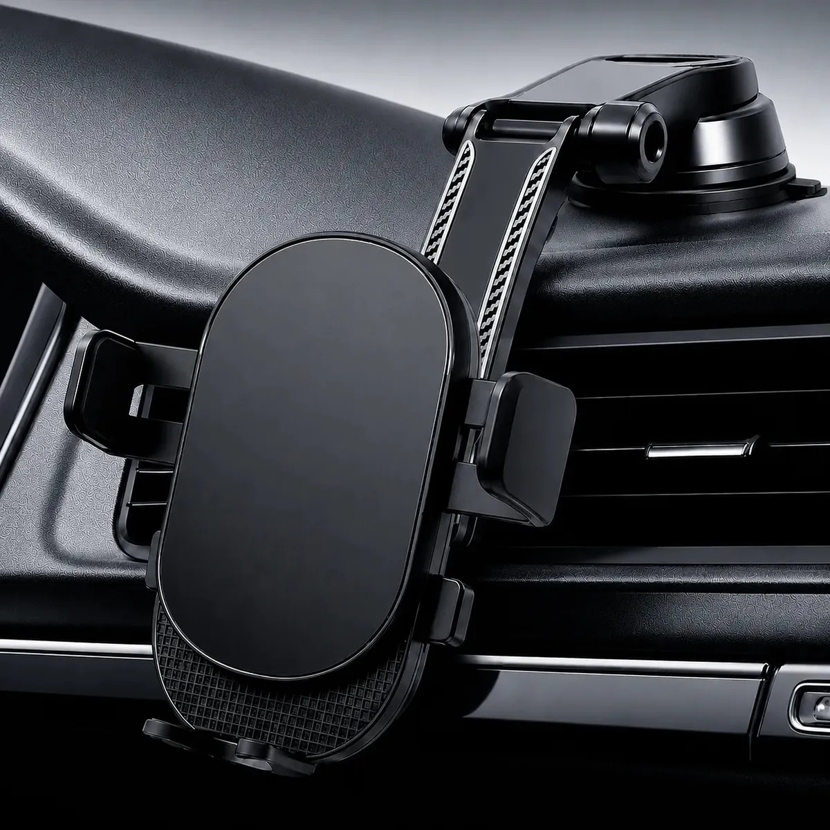 Suporte De Celular Veicular Automotivo Pra Carro Mesa Porta Painel Parede Caminhão Vw Up Jetta Volkswagen Ônix Corolla Gol Universal Voxo