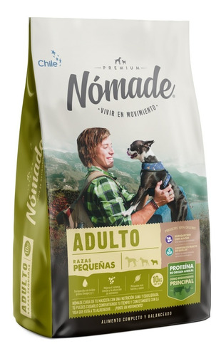 Alimento Nomade Adulto Raza Pequeña 10 Kg