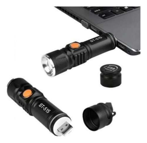 Linterna Tatica 5000 W Militar Longo Alcance Usb