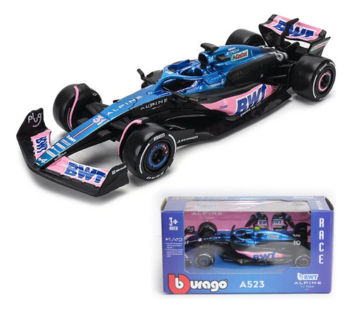 Lzl Burago 1:43 2023 Modelo Esteban Ocon #31 Del Bwt Alpine