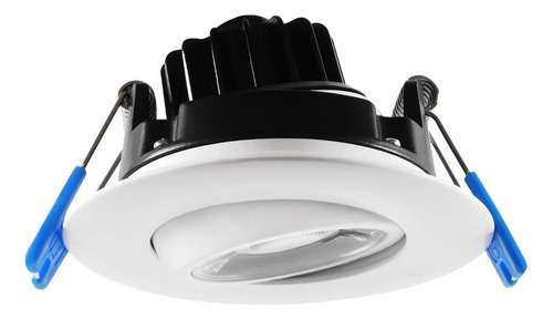 Luces De Ducha De 9 W, Focos De Techo Incrustados Blancos De