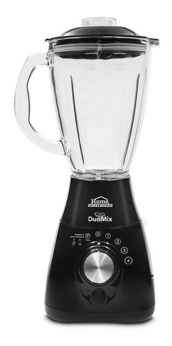 Imagen 3 de 7 de Licuadora 4 Velocidades Duomix Pro + Picatodo Home Elements