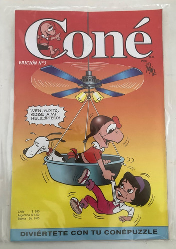 Comic Nacional: Coné (de Condorito)#3. Editorial Televisa Chile