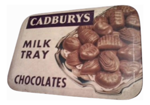 Antigua Lata Inglesa De Chocolates Cadburys Leer