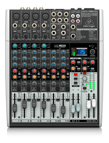 Behringer Mixer Mezcladora Input 12 Xenyx X1204 Usb