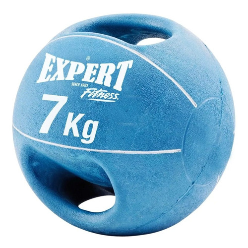 Balón Medicinal 7k C/ Agarre Pelota Entrenamiento Gym El Rey