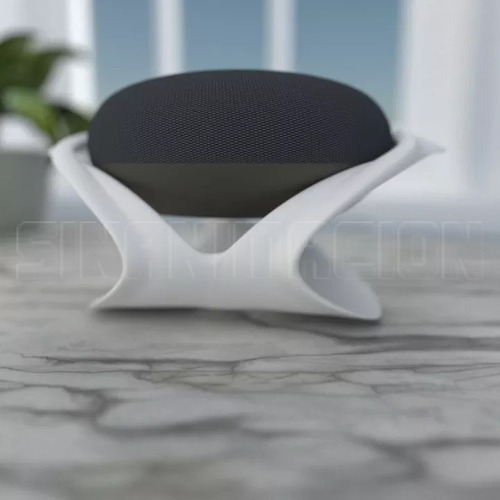 Soporte Google Home Mini Hueso De Extraterrestre 