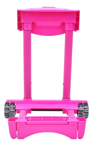 Carrito Para Mochila Escolar Rosa Mexicano Kinder 808-13 City Hunter