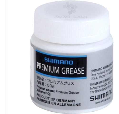 Imagen 1 de 7 de Grasa Shimano Premium Lubricante Rodamiento 50g