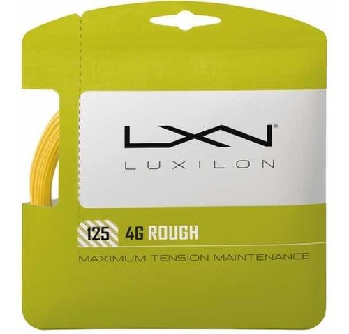 Cuerda Luxilon 4g Rough (usada Por Muchos Profesionales)