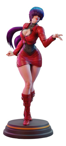 Figura Shermie Impresion 3d Resina King Of Fighters