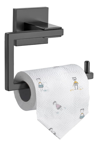 Juego De Accesorios De Baño, Toallero Negro Mate, Soporte Pa