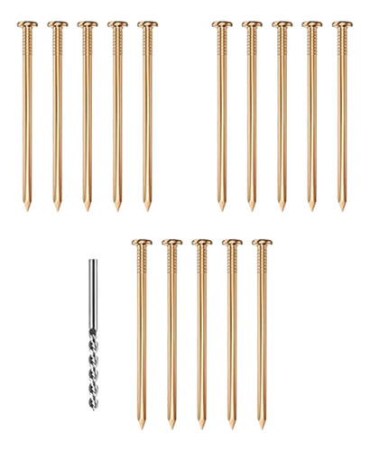 Clavos De Cobre Para Techos, Clavos Para Techos 16 Piezas
