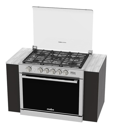 Estufa Empotrable Mabe Xoc80800ct1 A Gas En Acero Inox