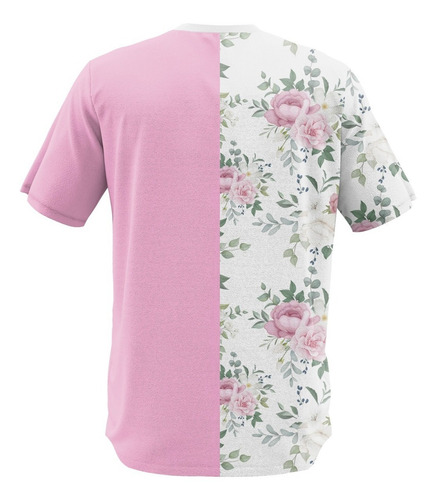 Imagem 2 de 2 de Camisa Jersey Baseball Praia Moda Hype Floral Summer Style