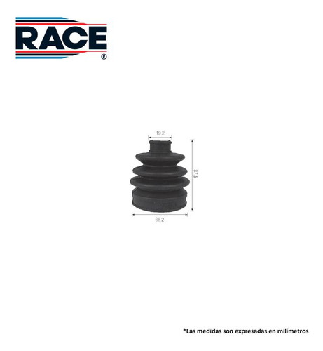 Cubrepolvo Homocinetica Race Para Cooper 1.6 2002 2003 2004