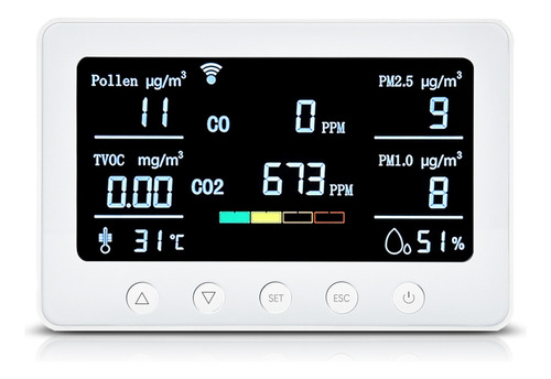 Detector Portátil Gas Tester Smart Quality Rs485 De 2,4 Ghz