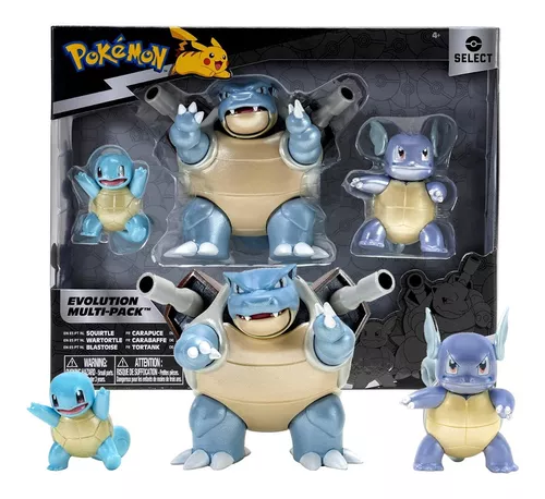 Compre Boneco Pokémon Blastoise - Sunny Brinquedos aqui na Sunny Brinquedos.