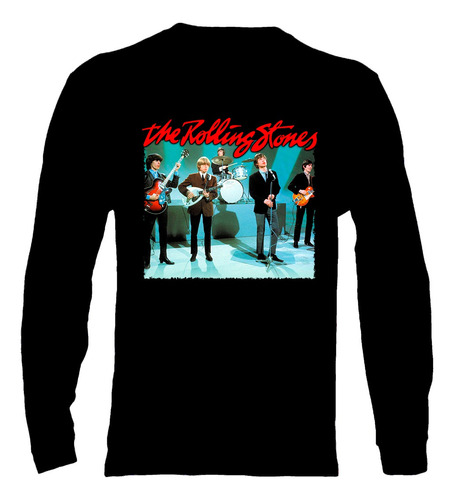 Polera Manga Larga The Rolling Stones - Ver 06 - Live