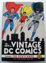 Comprar The Art Of Vintage Dc Comics 100 Tarjetas Postales 
