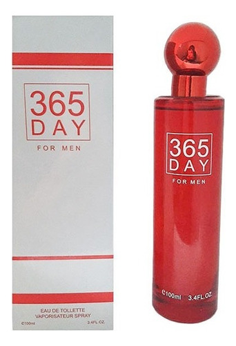 Perfume Marca Ebc Para Hombre 365 Day Red 100ml