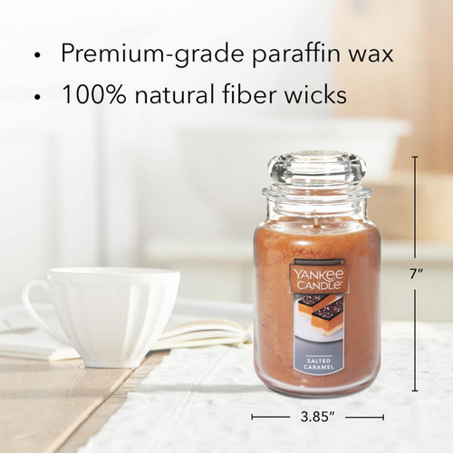 Yankee Candle Com Aroma De Caramelo Salgado Clássico 22oz Gr