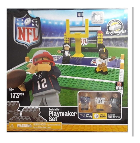 Oyo Sports Nfl Juego De Construcción Armable Sin Jugadores