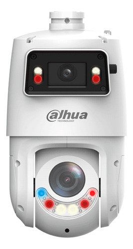 Cámara Ptz Ip 4mp Tioc 25x Zoom Ir 100m Disuasión Activa Color Blanco