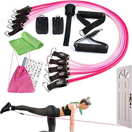 Letdle Latex Free Tpe 13pcs Resistance Band