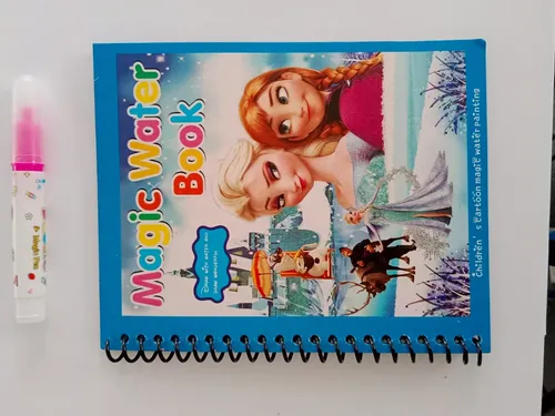  Libro Para Colorear Con Agua Niños Reutilizable Didáctico